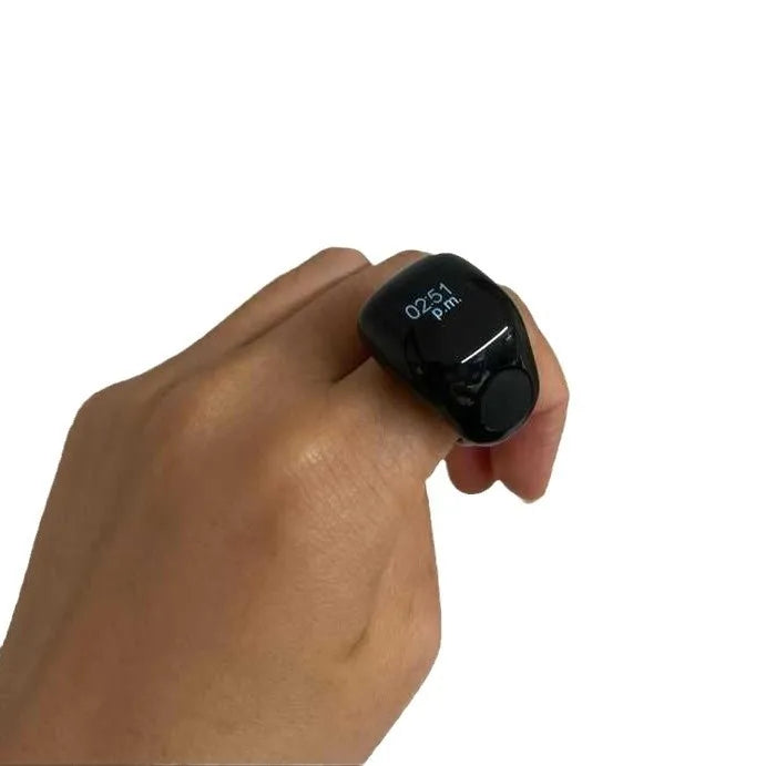 OLED Bluetooth Digital Counter Ring – Smart Electronic Tally Digital Counter Ring Axl