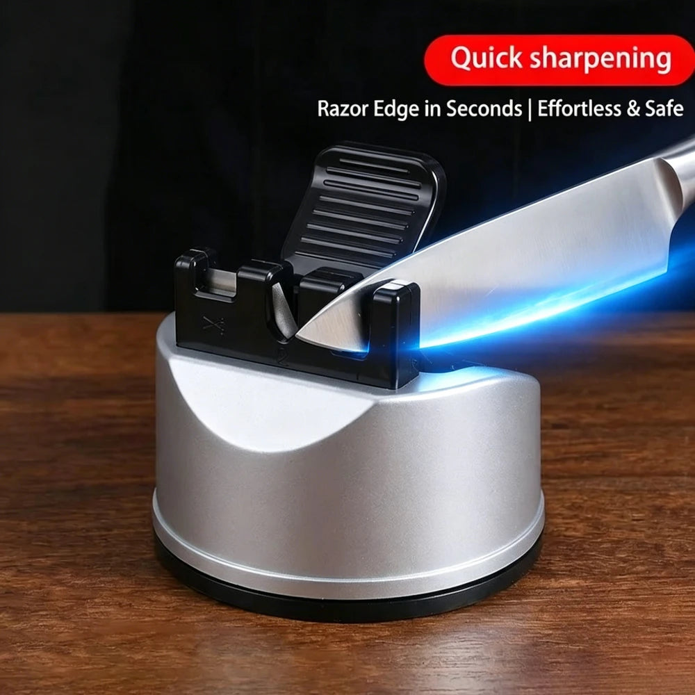 Hands-Free Knife Sharpener with Suction Base | All Knives Knife Sharpener Axl