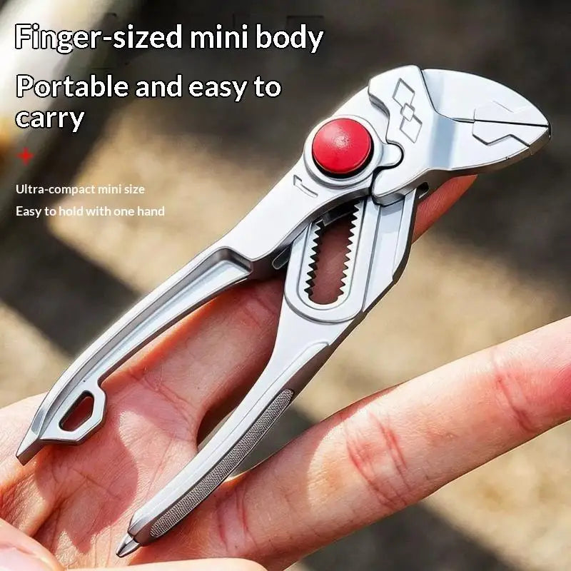 4-Inch Adjustable Mini Pliers – 3-in-1 Multifunctional Tool Adjustable Mini Pliers Axl