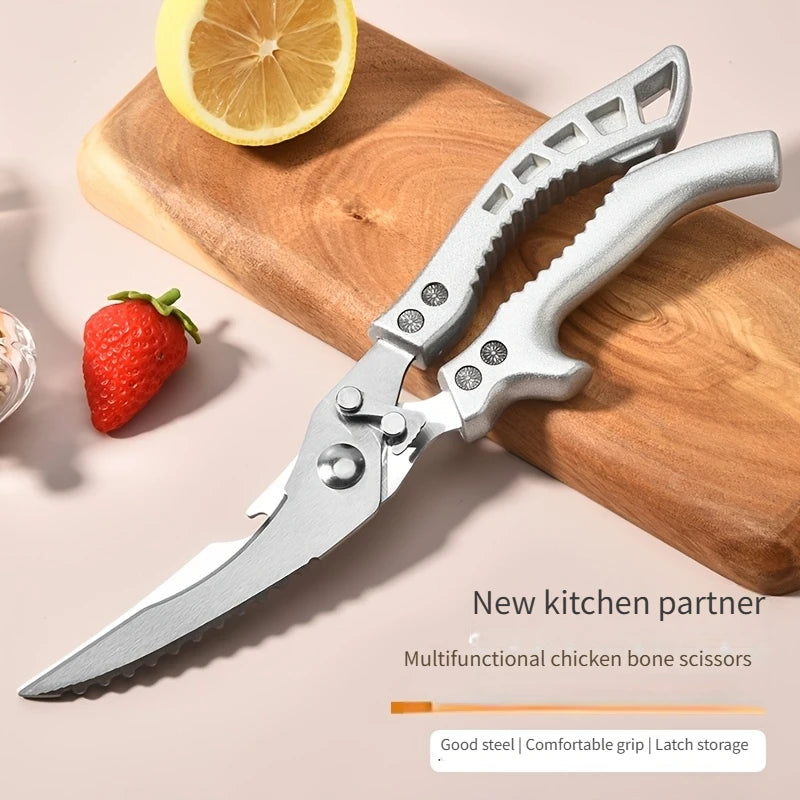 Heavy Duty Kitchen Shears – Stainless Steel Multi-Use Scissors Kitchen Shears Axl