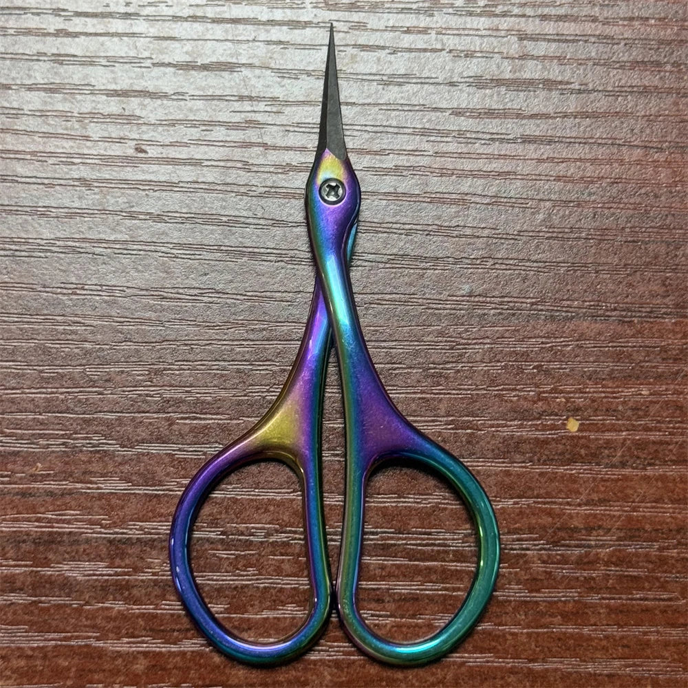 Vintage Steel Embroidery Scissors – Thread & Fabric Cutter Embroidery Scissors Axl Scissors-Color