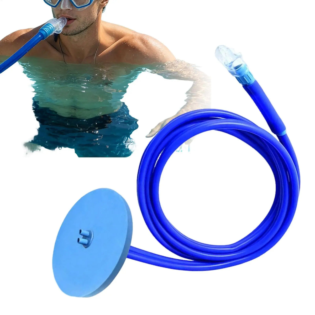 Adult Dry Snorkel – Food Grade Silicone Underwater Breathing Tube Dry Snorkel Tube Axl