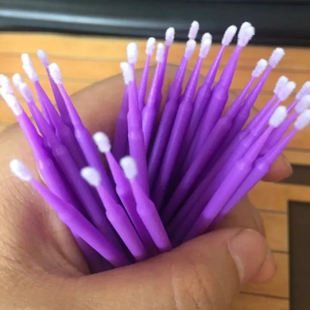 100 Pcs Micro Applicator Brushes – Car Touch Up Paint Sticks Micro Applicator Brushes Axl