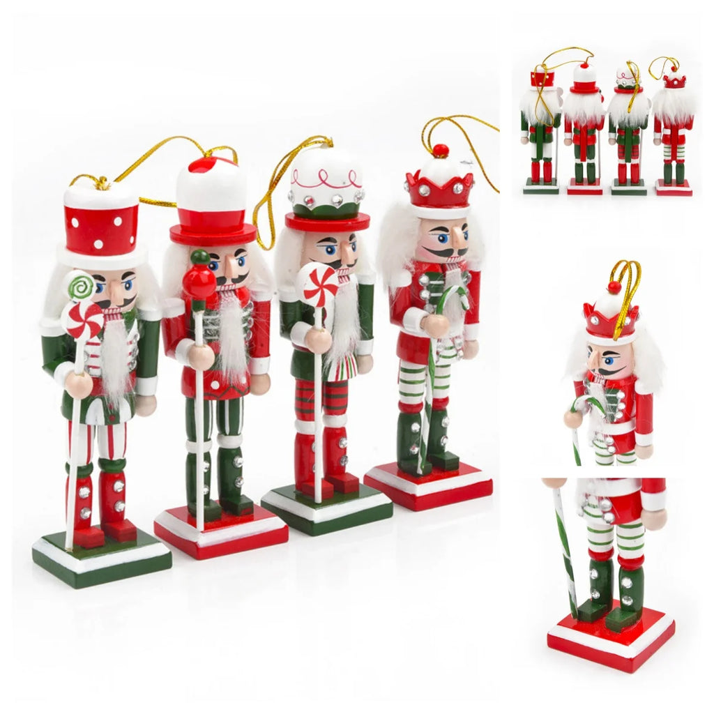 Nutcracker Soldier Christmas Tree Ornament – Candy Color Christmas Ornament Axl