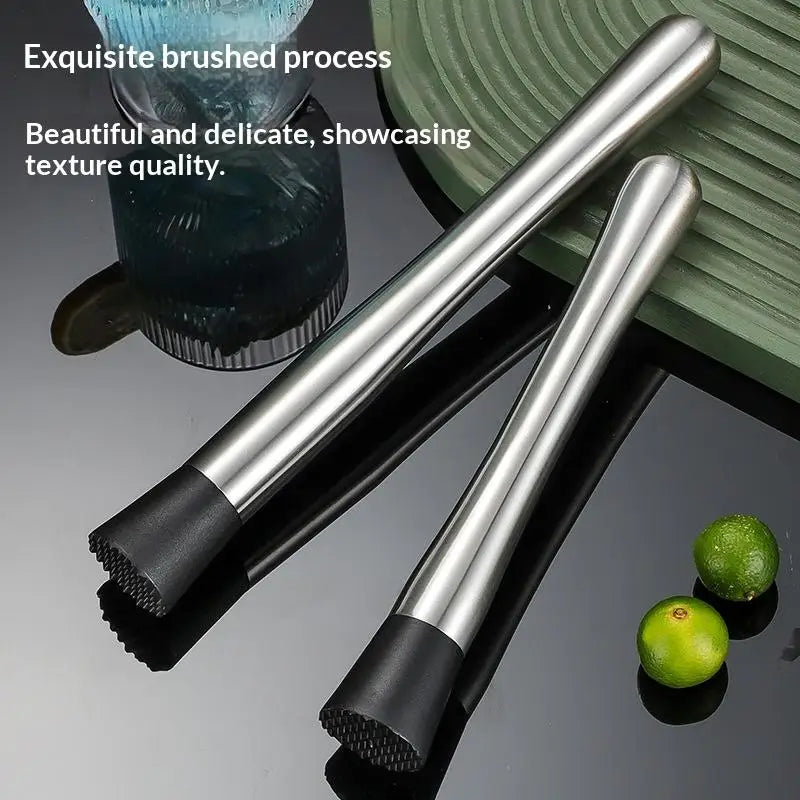 Stainless Steel Ice Hammer & Muddler Bar Tool | Cocktail Set Bar Tool Axl