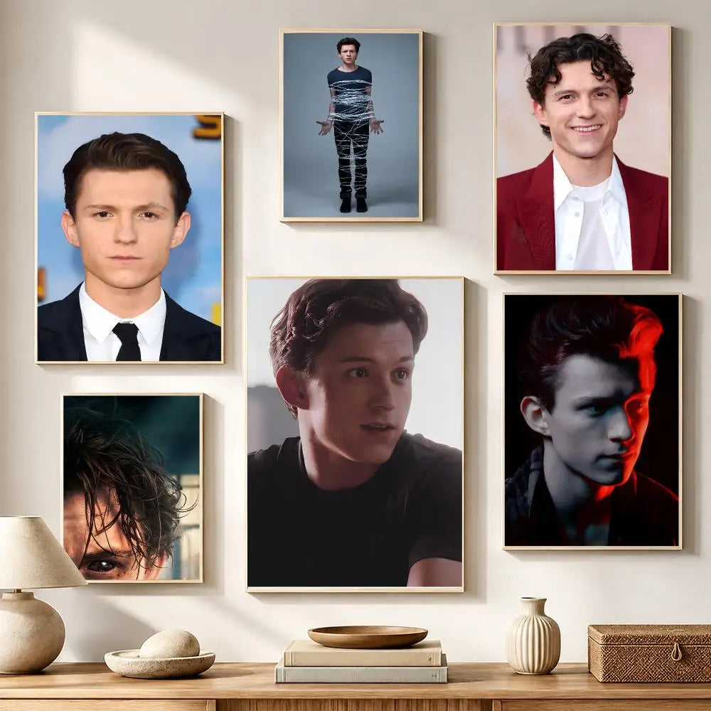 Tom Holland HD Waterproof Poster Stickers | Wall Décor & Gift Wall Poster Sticker Axl