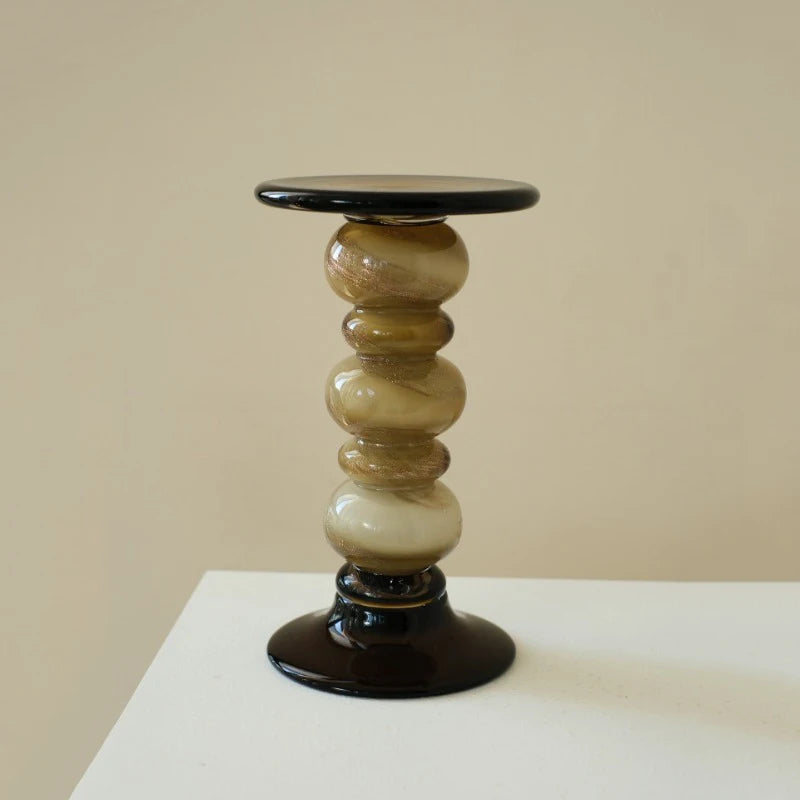 Handmade Gilded Candle Holder – Luxury Home Décor Gift Candle Holder Axl Short
