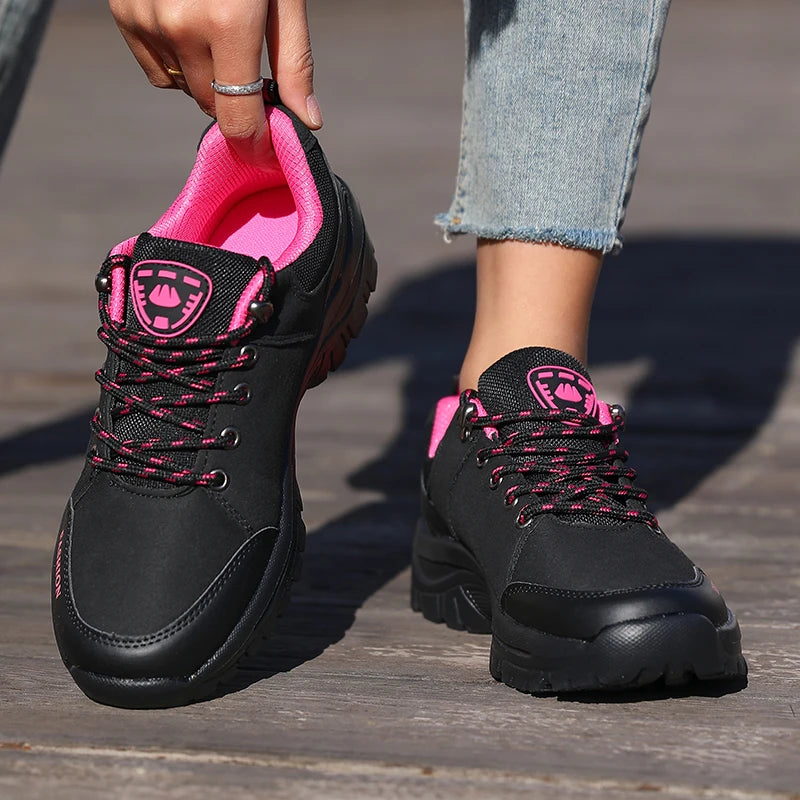 Women's Lightweight Hiking Shoes – Non-Slip Breathable Trekking Women's Hiking Shoes Axl