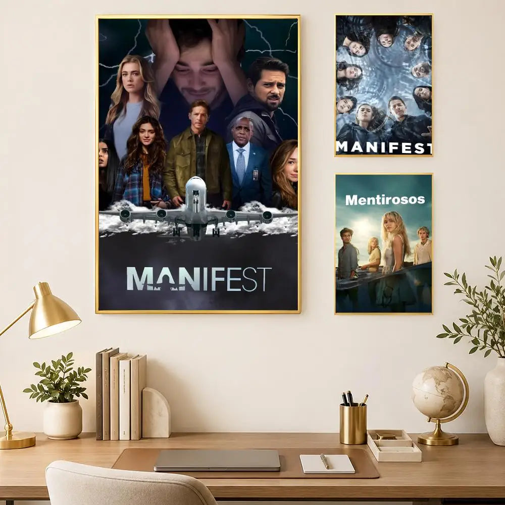 Self-Stick Waterproof Wall Art Poster | Modern Home Decor Wall Art Poster Axl