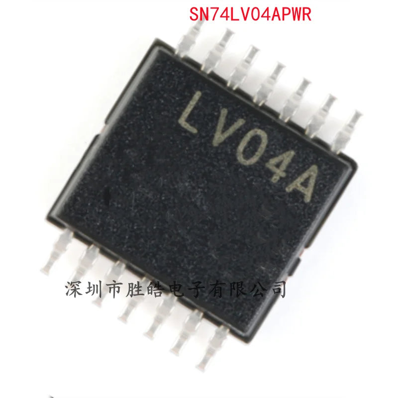 SN74LV04APWR Hex Inverter Logic Chip TSSOP-14 | 10 Pack Logic Integrated Circuit Axl Default Title
