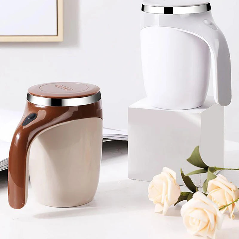 Electric Self-Stirring Mug – Battery Powered Coffee Mixing Cup Electric Stirring Mug Axl