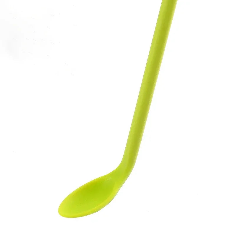 3-Piece Silicone Mini Scraper Set – Double-End Spatula & Spoon Silicone Spatula Set Axl