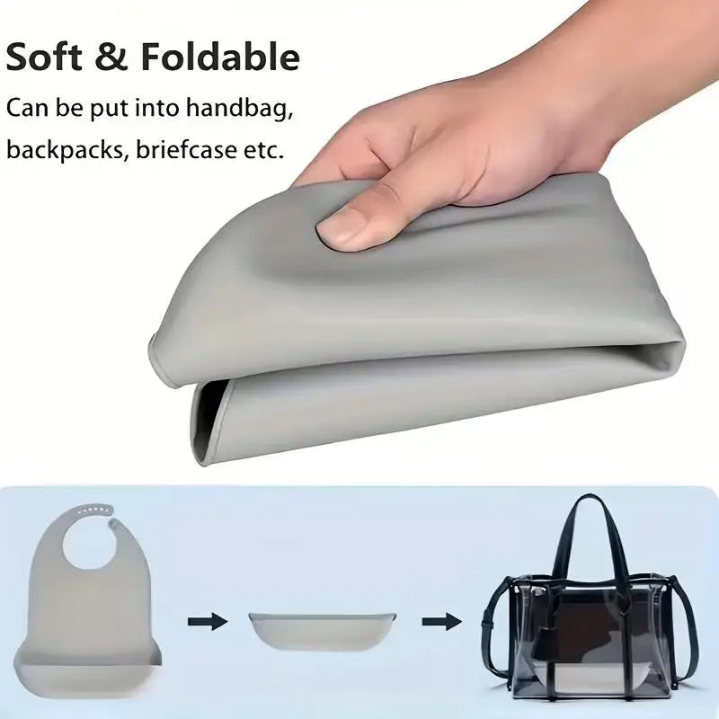Large Adult Silicone Bib – Waterproof, 6 Sizes, Easy Clean Adult Silicone Bib Axl