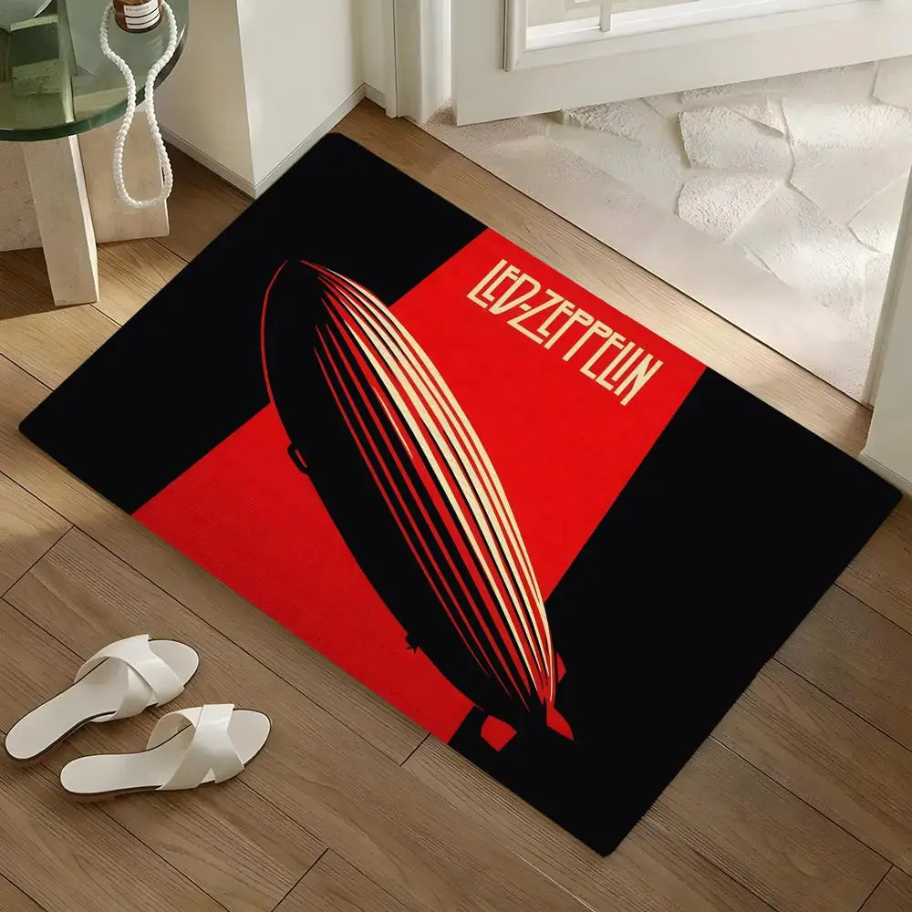 Diatomite Bath Mat – Quick Dry Anti-Slip Led Zeppelin Design Diatomite Bath Mat Axl