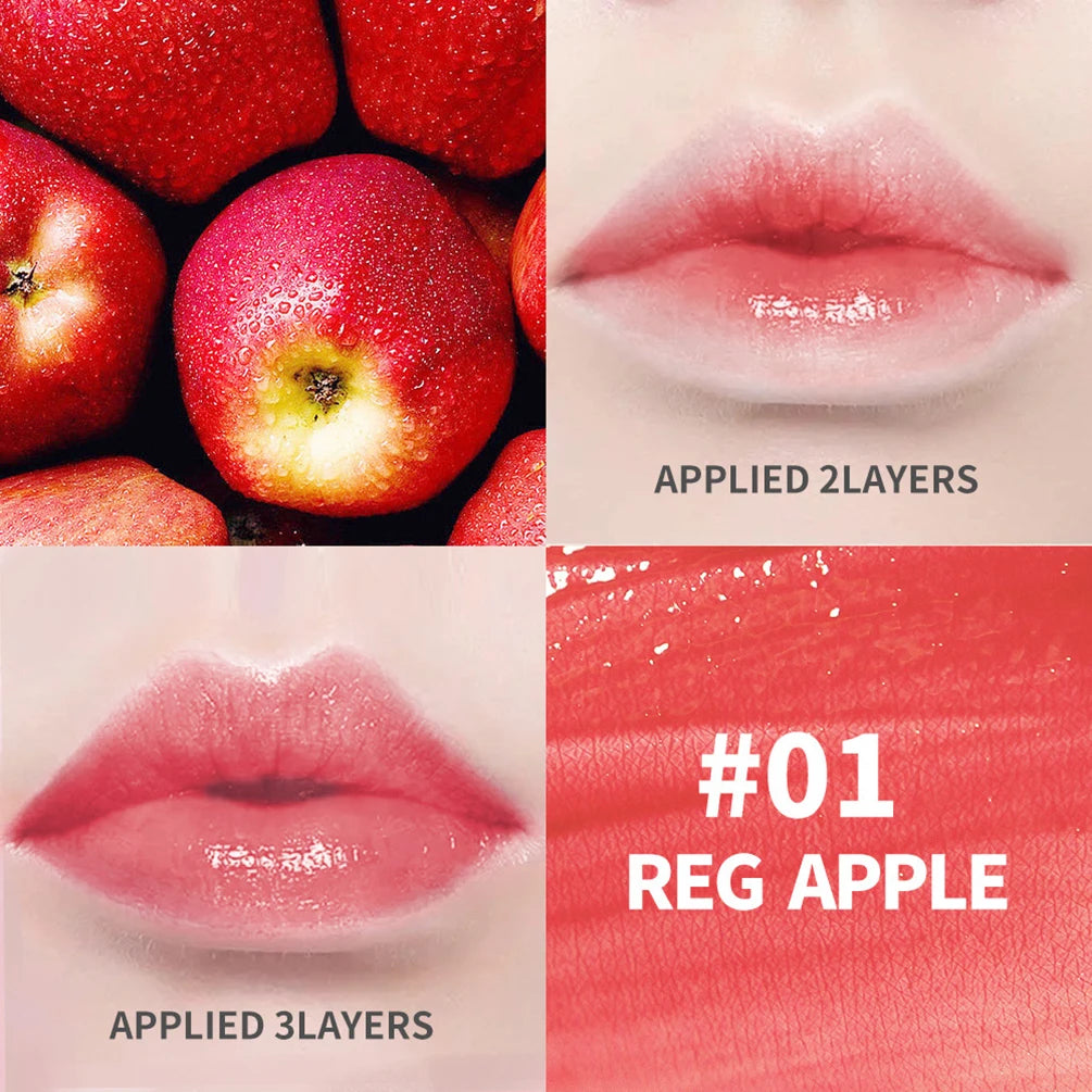 Vegan Jelly Lip Tint – Matte 3-in-1 Lip & Cheek Stain Lip & Cheek Tint Axl 01 1pcs NO LOGO