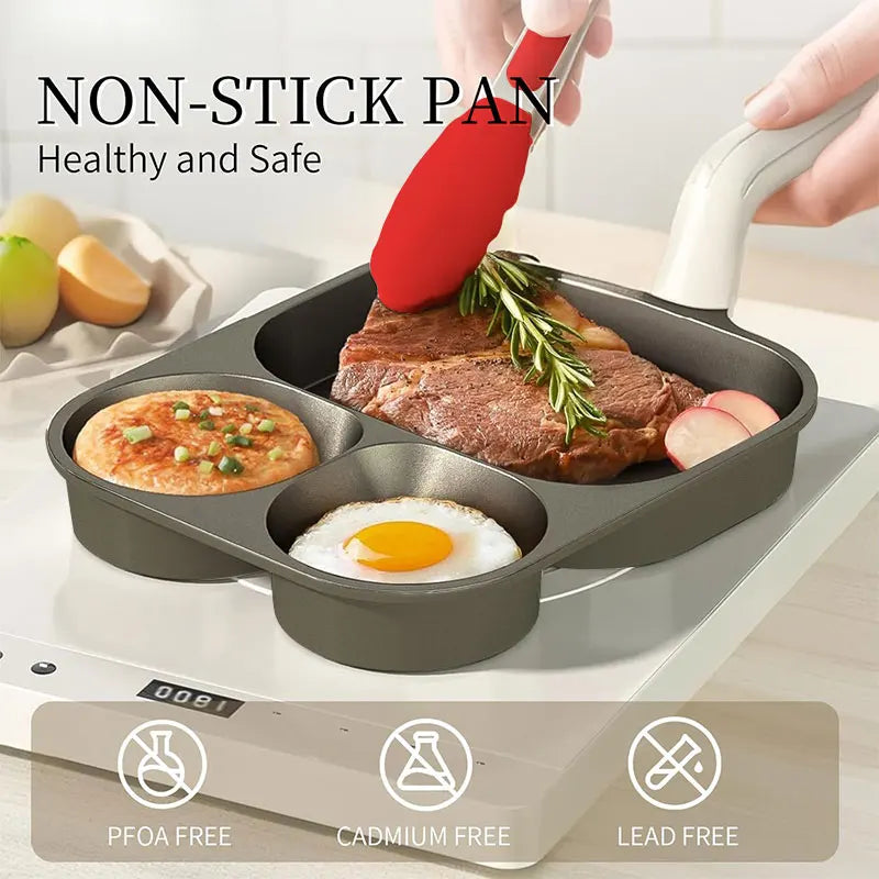 Non-Stick Titanium Egg & Omelette Pan | Breakfast Skillet Omelette Frying Pan Axl