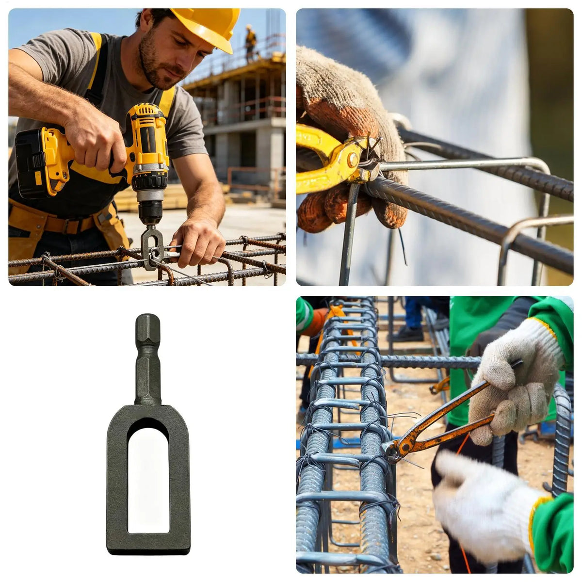 Wire Twister Drill Bit – Hex Cable Tying Tool for Fencing Wire Twister Bit Axl