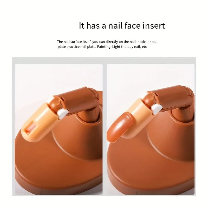 Flexible Mechanical Hand Model for Nail Practice | Movable Joints Nail Practice Tool Axl