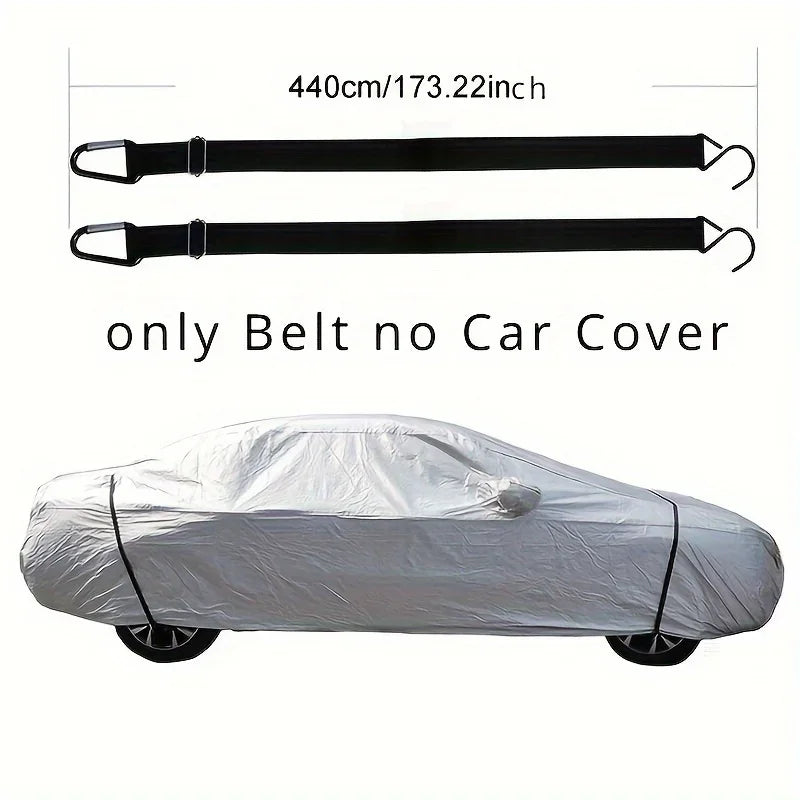 2-Pack Windproof Car Cover Straps – Adjustable Security Belts Car Cover Straps Axl