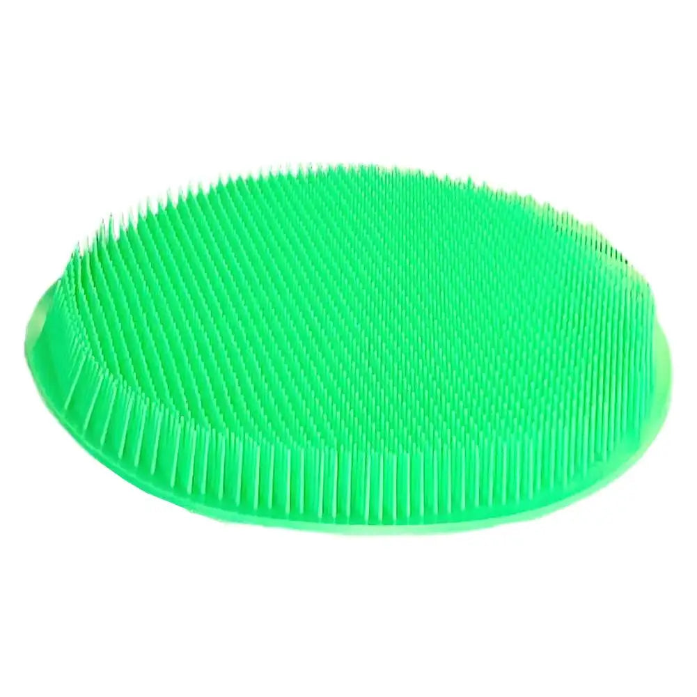 Silicone Foot Scrubber Mat – Non-Slip Bath Massage Pad Foot Scrubber Mat Axl Silica Gel Green