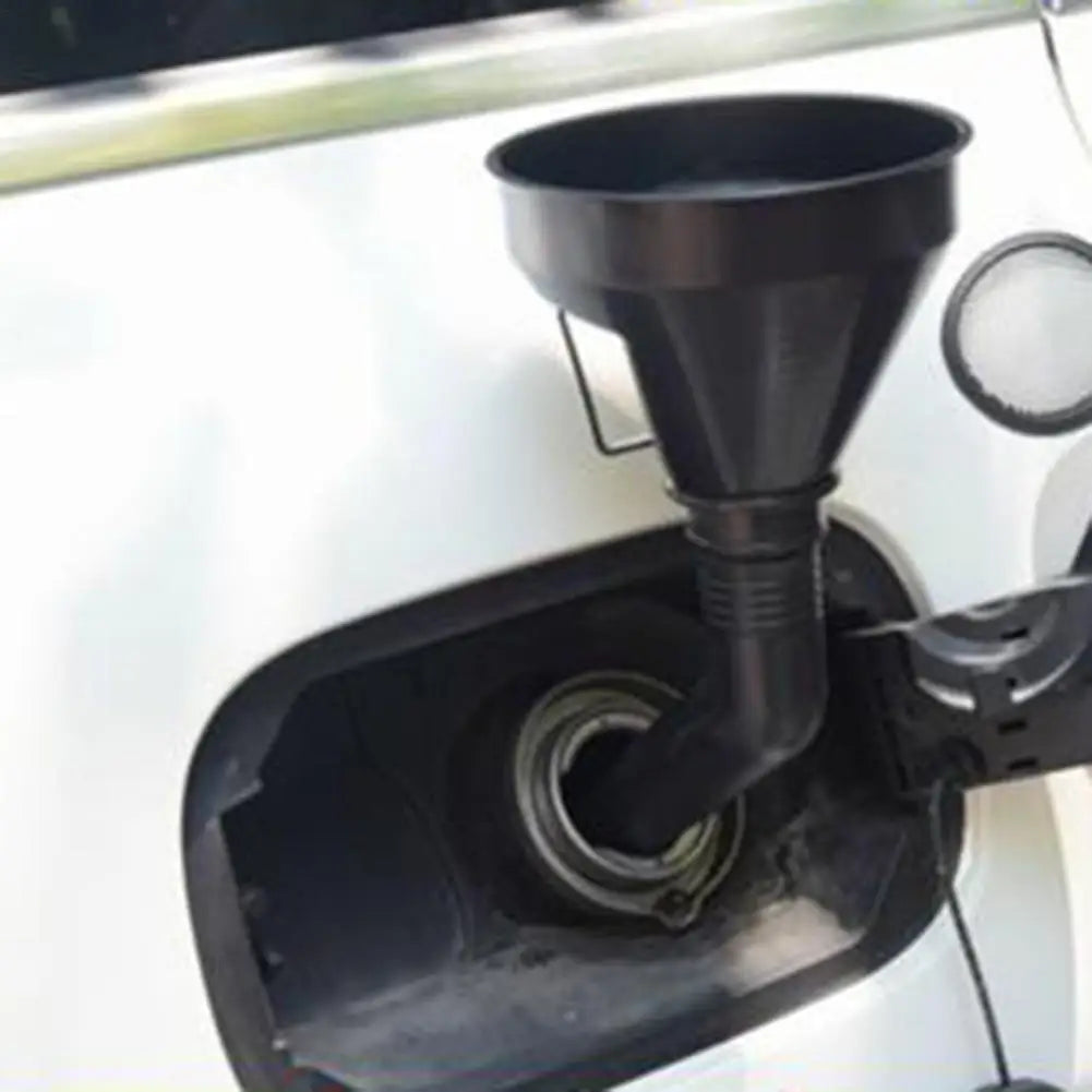 Wide Mouth Flexible Fuel Funnel with Strainer | Car, Truck & Bike Automotive Fuel Funnel Axl
