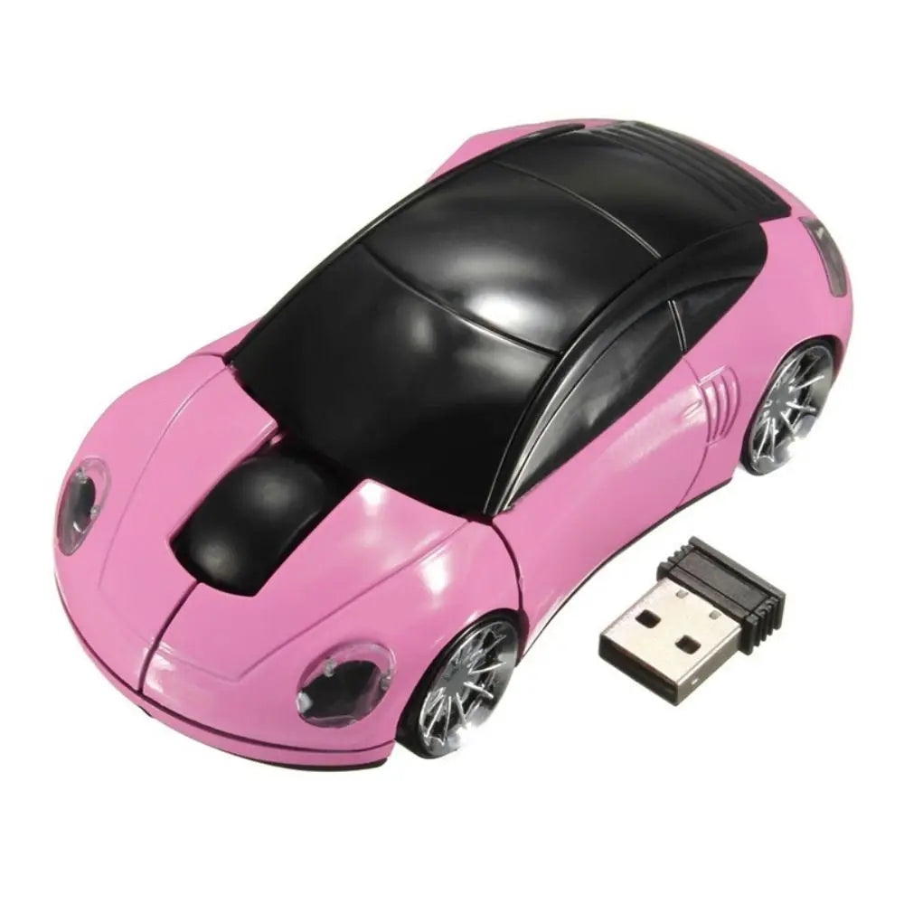 Sports Car Wireless Mouse 2.4GHz 1600DPI – USB for PC & Laptop Wireless Mouse Axl