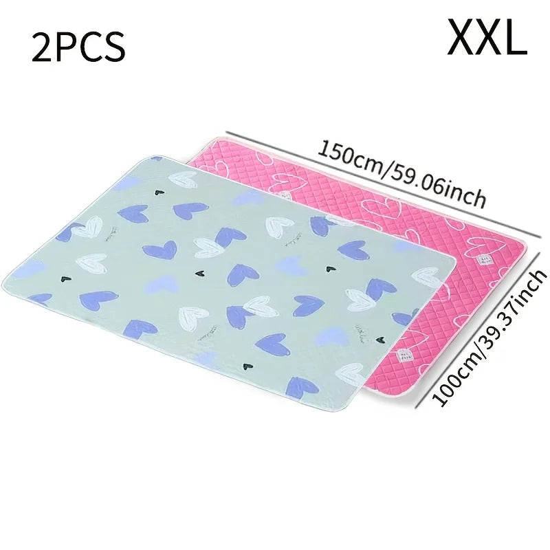 2-Pack Washable Dog Training Pads – Odor Resistant | KEMORELA Dog Training Pad Axl 2PCS 100X150cm