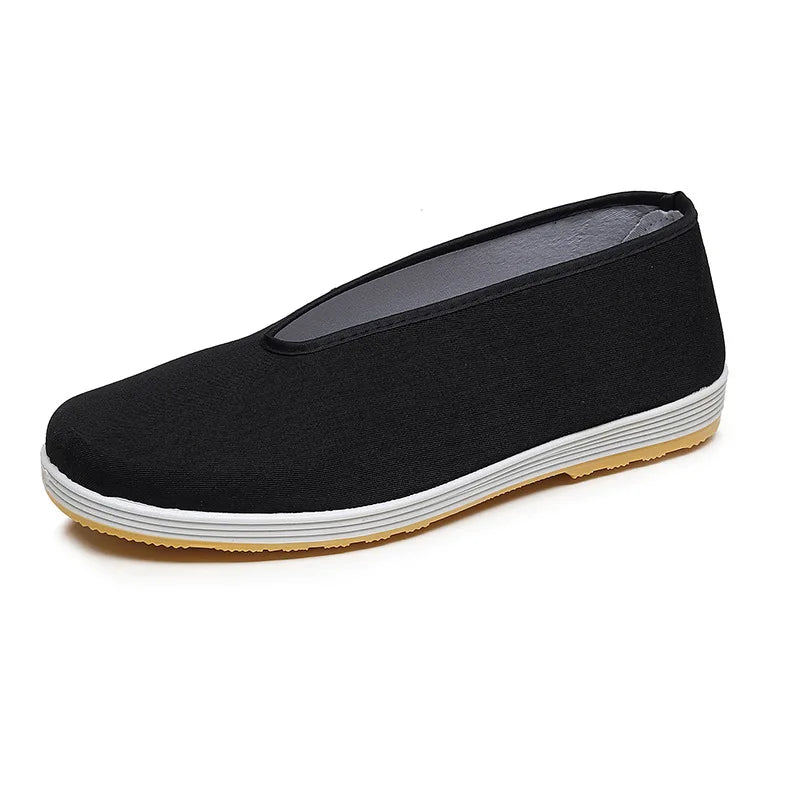 Kung Fu Tai Chi Cotton Shoes – Breathable Martial Arts Slip-On Martial Arts Shoes Axl