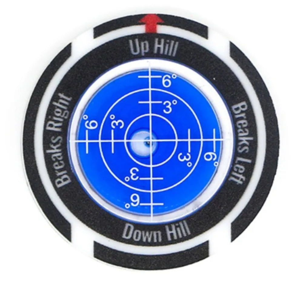 Golf Green Reading Tool – Spirit Level & Ball Marker Golf Training Aid Axl Style 6