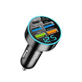 100W 6-Port USB-C Car Charger | PD & QC 3.0 Fast Charging Car Charger Axl 6 Port Car Charger black