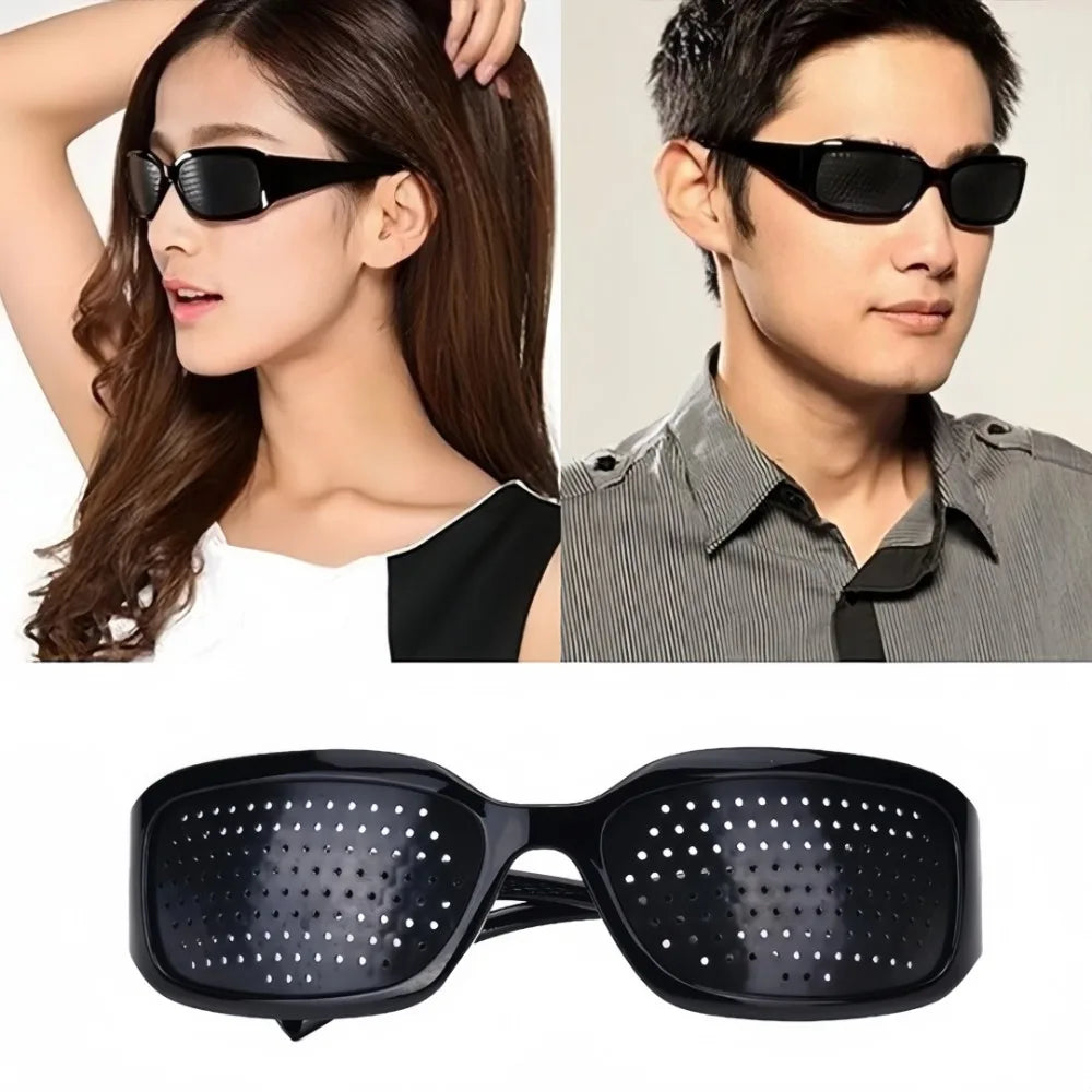 Pinhole Glasses – Eye Exercise & Focus Training | Adults & Kids Pinhole Glasses Axl