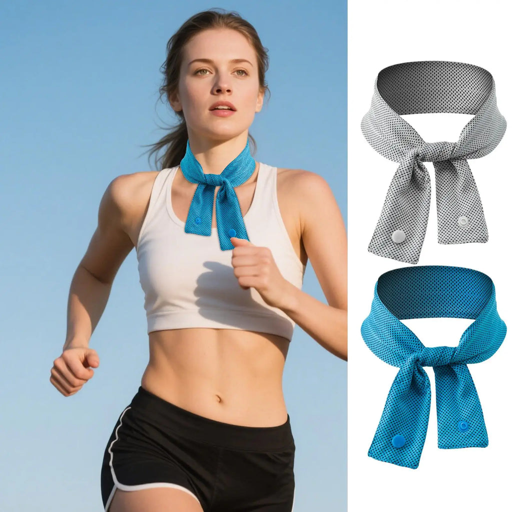 Cooling Neck Towel – Sport Scarf, Headband & Bandana Cooling Sport Towel Axl