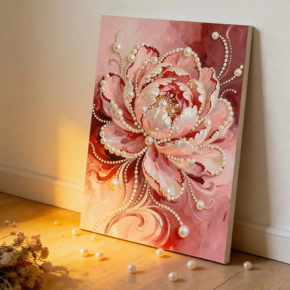 DIY Pearl Gem Painting Kit – Floral Art for Adults 20×30cm DIY Gem Painting Kit Axl