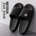 Non-Slip EVA Flat Slide Sandals – Unisex Beach & Home Slippers Slide Sandals Axl black 40-41