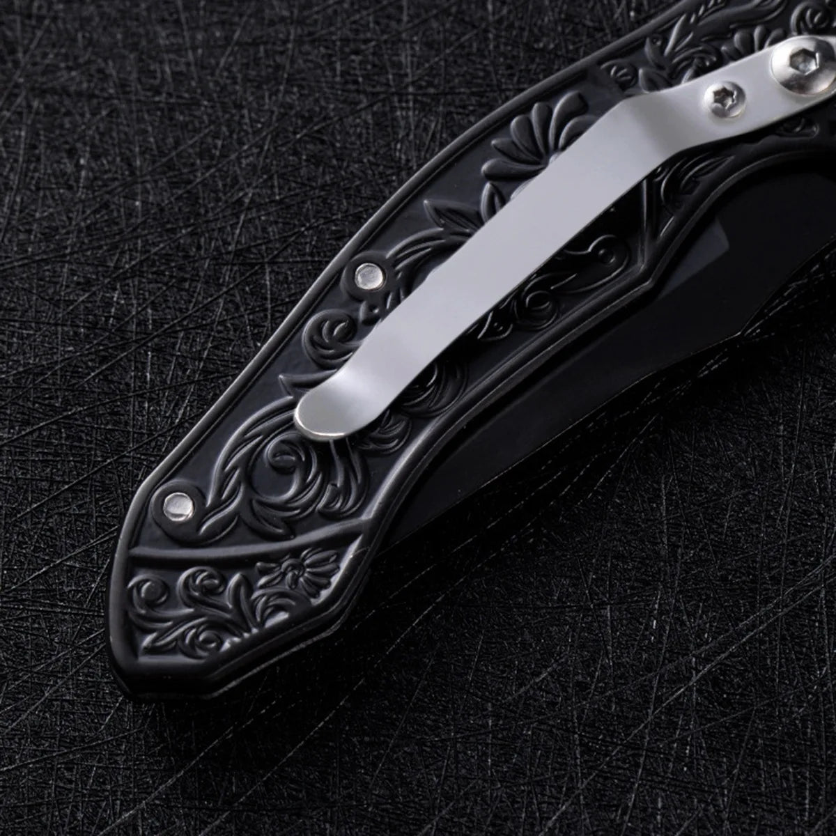 Portable Mini Folding Knife – Stainless Steel Camping EDC Folding Pocket Knife Axl