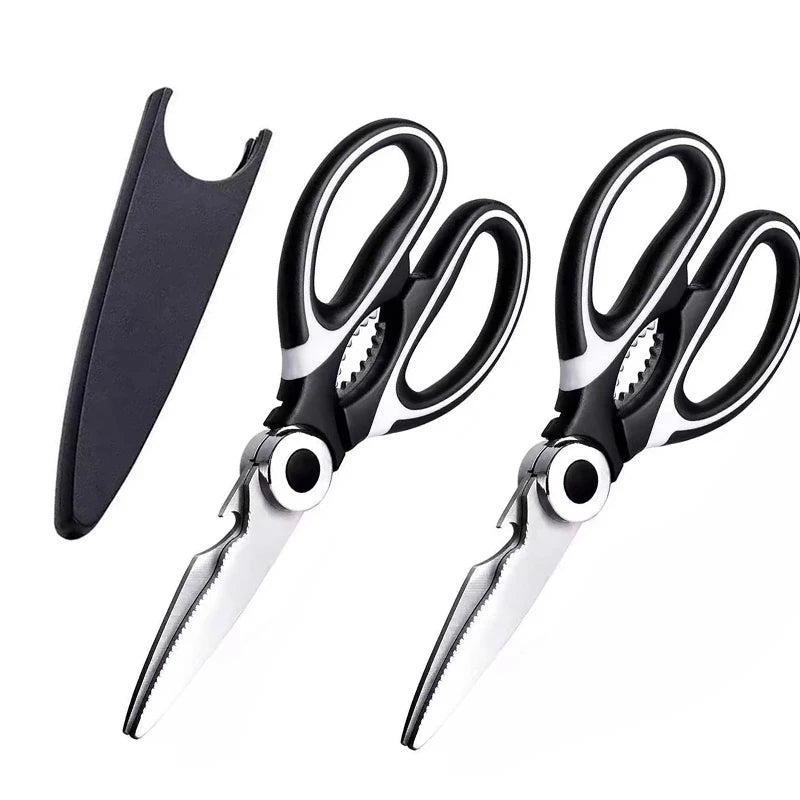 Stainless Steel Multifunctional Kitchen & BBQ Shears Kitchen Shears Axl 2pcs