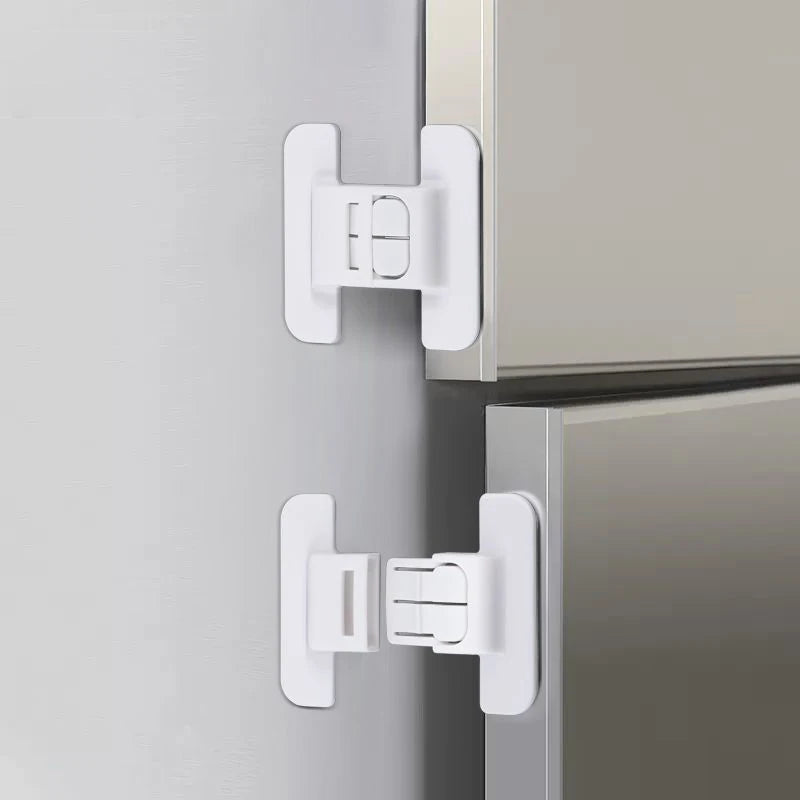 Fridge Door Safety Lock for Kids – Child Proof (2/5/10 Pcs) Child Safety Lock Axl