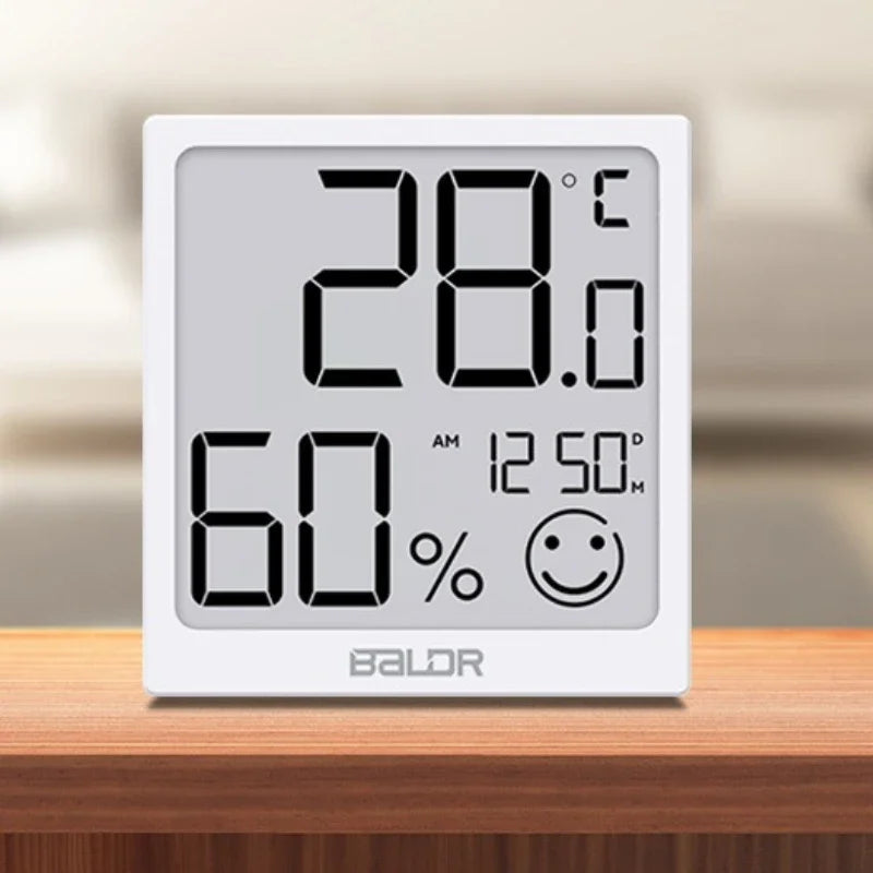 Indoor Digital Thermometer & Hygrometer – Room Temp Monitor Digital Thermometer Hygrometer Axl