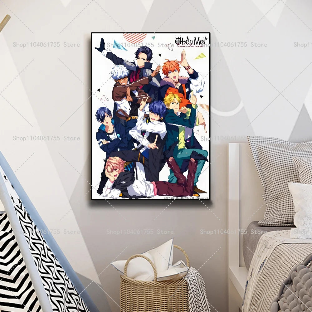 Game Poster Self-Adhesive Waterproof Wall Art Sticker Wall Art Poster Axl