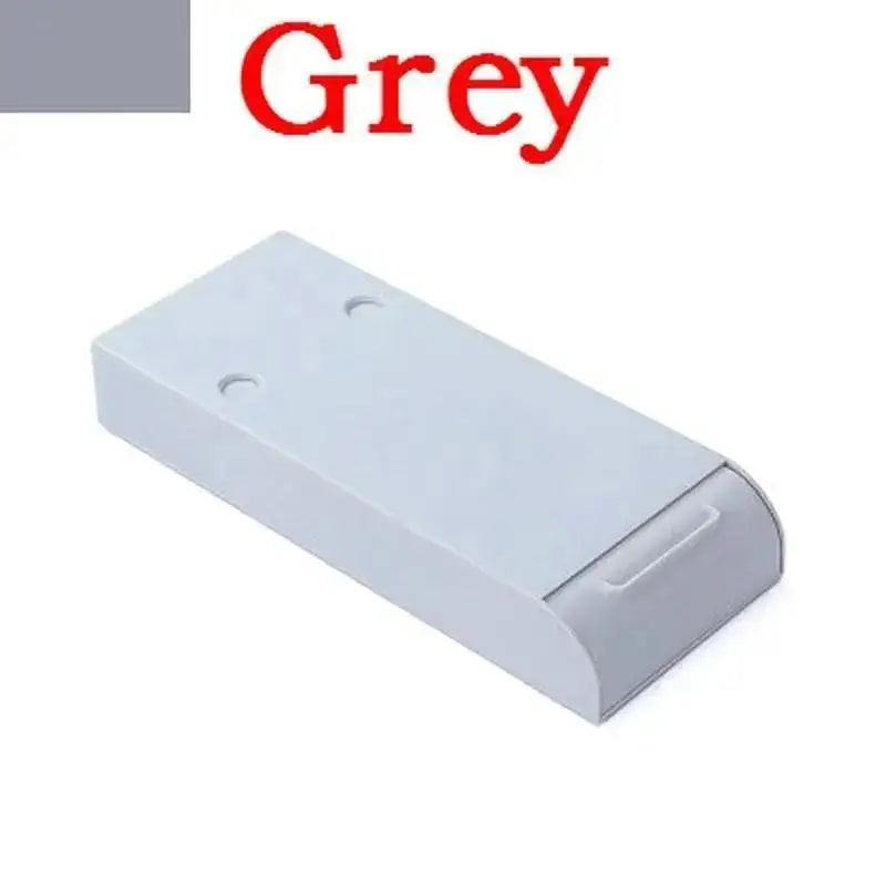 Under-Desk Drawer Storage Box – Desk & Kitchen Organizer Desk Drawer Organizer Axl grey