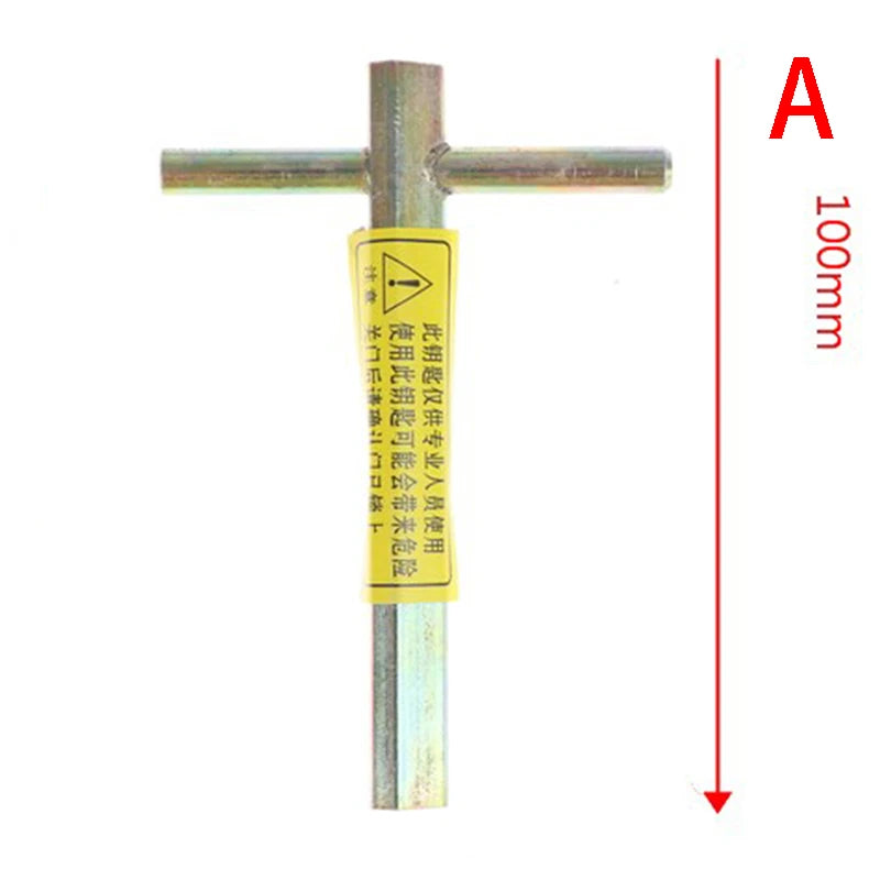 Elevator Triangle Key 100/200/300mm – Extended Door Access Tool Elevator Access Key Axl 100mm