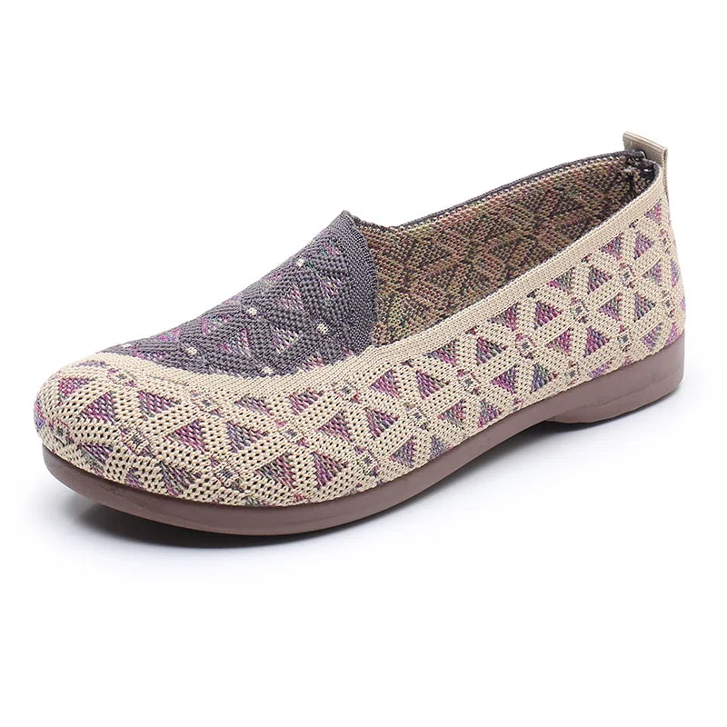 Women's Mesh Slip-On Flats – Breathable Lightweight Summer Loafers Slip-On Flats Axl
