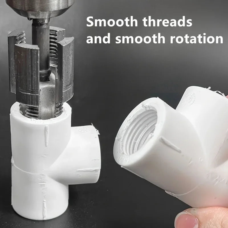 Inner & Outer Pipe Thread Tapper – Electric Drill Hose Tool Pipe Thread Tapper Axl