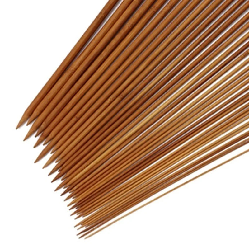 36-Pc Carbonized Bamboo Crochet Hook Set with Beads Crochet Hook Set Axl