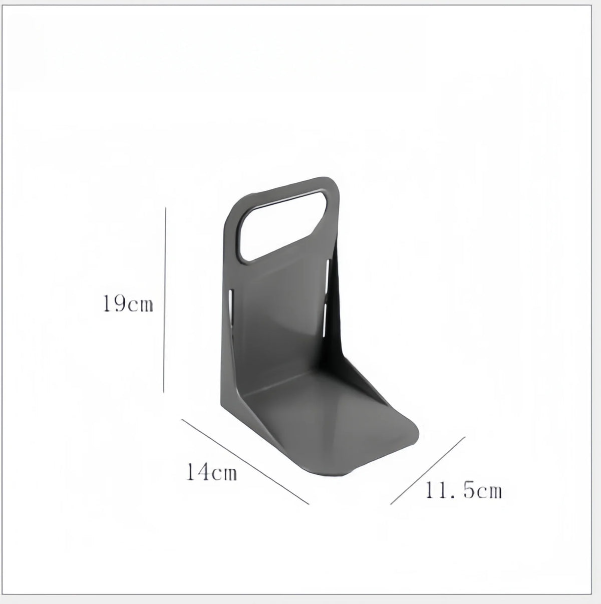 Car Trunk Organizer Rack – Shake-Proof Luggage Storage Holder Car Trunk Organizer Axl Grey Small