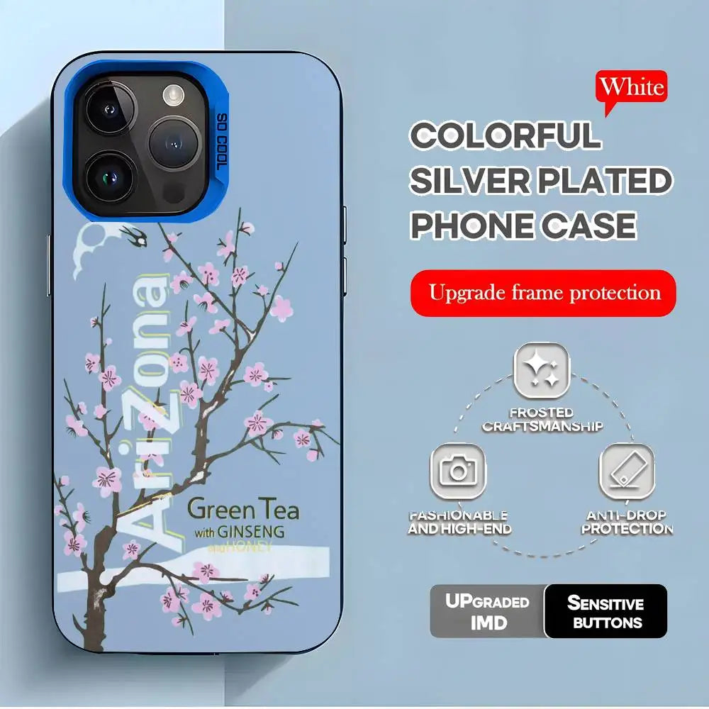 Vaporwave Arizona Iced Tea iPhone Case 11–16 Pro Max iPhone Phone Case Axl