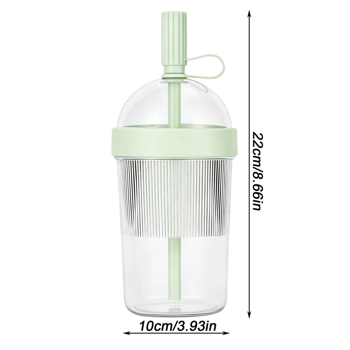Reusable Coffee Cup with Lid & Straw – Travel & Office Use Reusable Drinking Cup Axl
