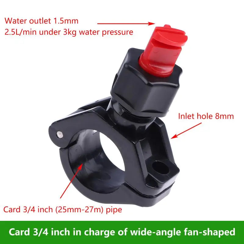 Wide Angle Flat Fan Spray Nozzle – Quick Release Eyelet Clamp Spray Nozzle Axl 3 of 4 inch