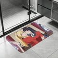 Anime Kakegurui Diatomite Bath Mat – Quick Dry & Anti-Slip Diatomite Bath Mat Axl White3 50x80cm