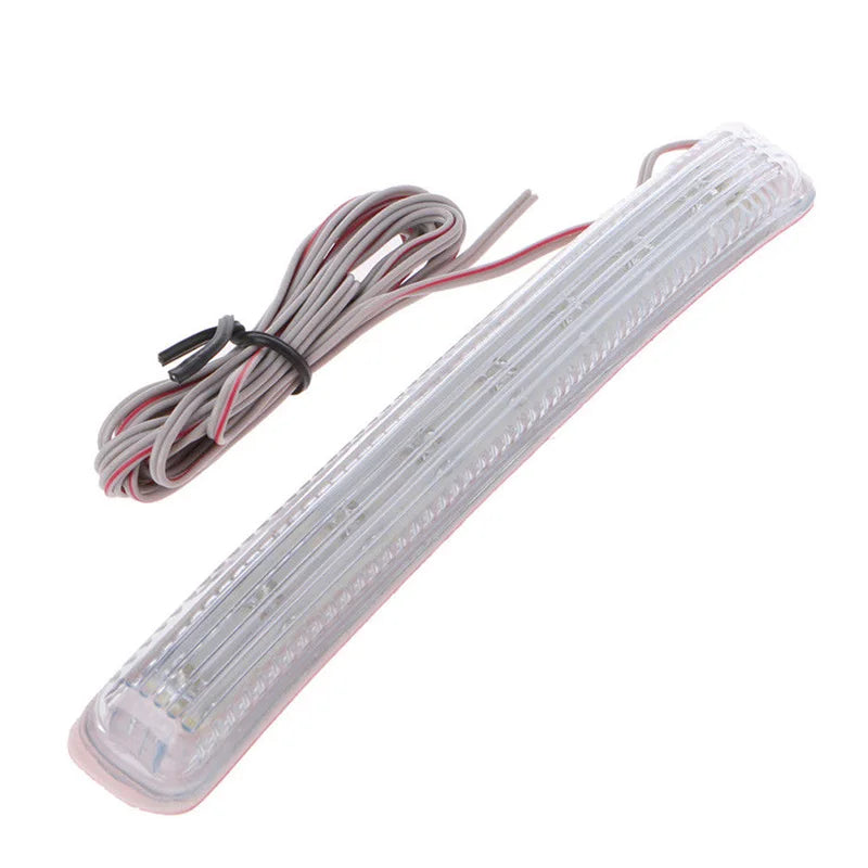 2-Pack Amber 9 SMD LED Rearview Mirror Turn Signal Lights 12V Mirror Turn Signal Light Axl